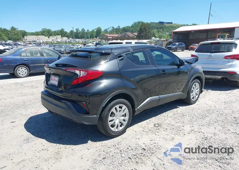 2021 Toyota C-Hr Le from USA, damaged, VIN JTNKHMBX5M1110525